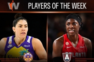 WNBA周最佳：火花隊(duì)普拉姆場均27+8 夢(mèng)想隊(duì)瑞尼·霍華德23+6+4